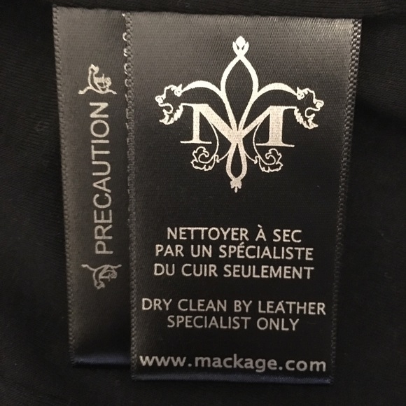 Mackage leather jacket - Picture 6 of 7